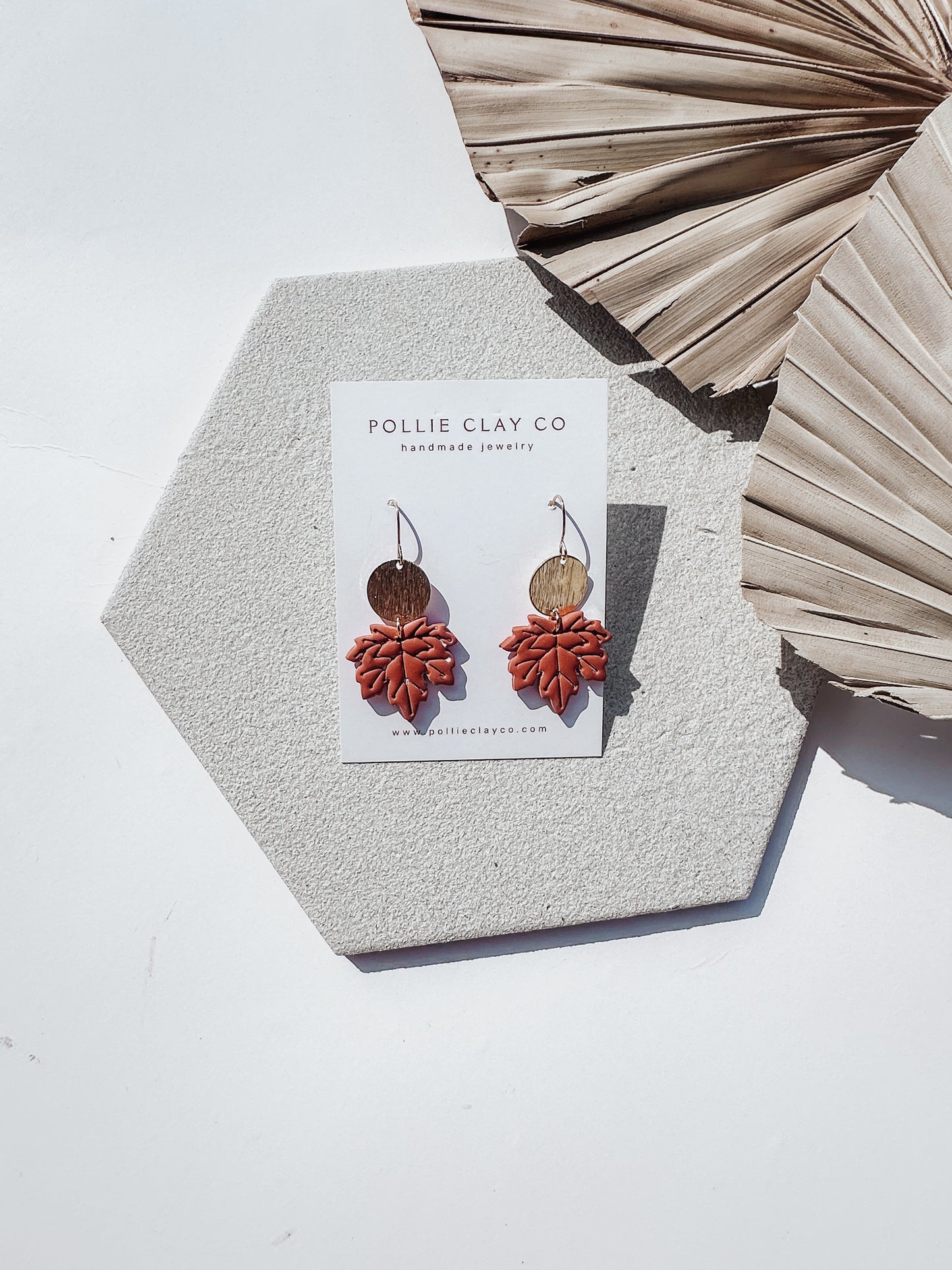 Gilded Maple Earrings