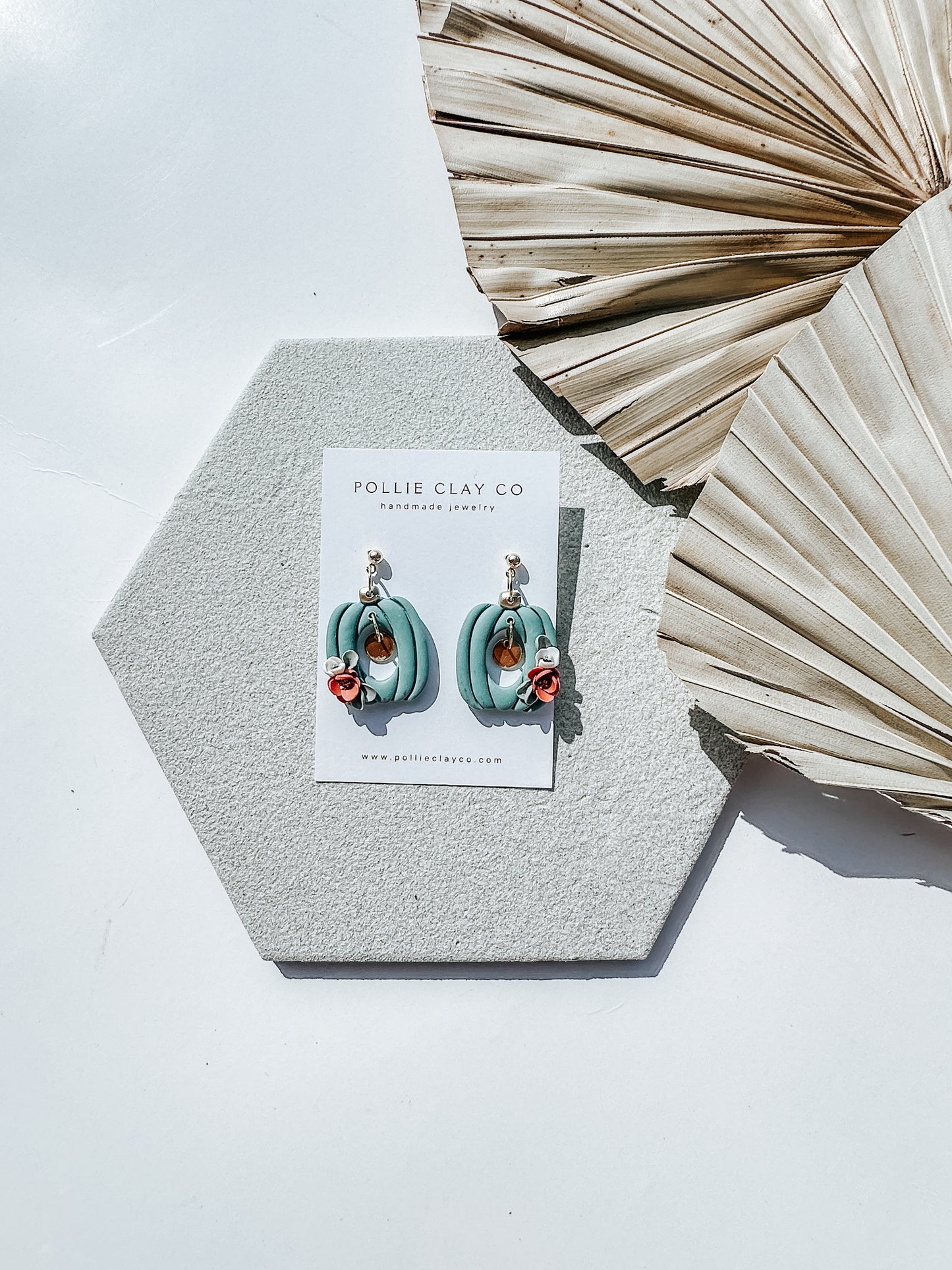 The Pumpkin Garden Earrings