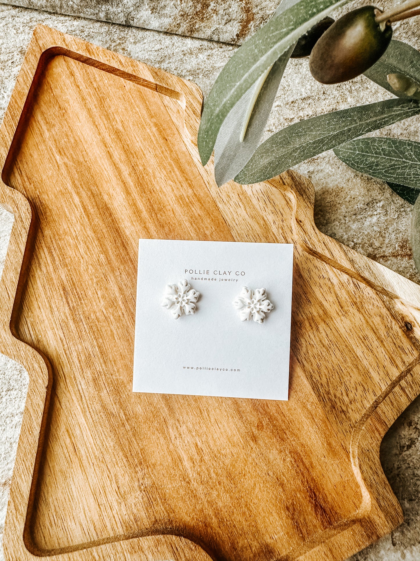 Snowflake Studs