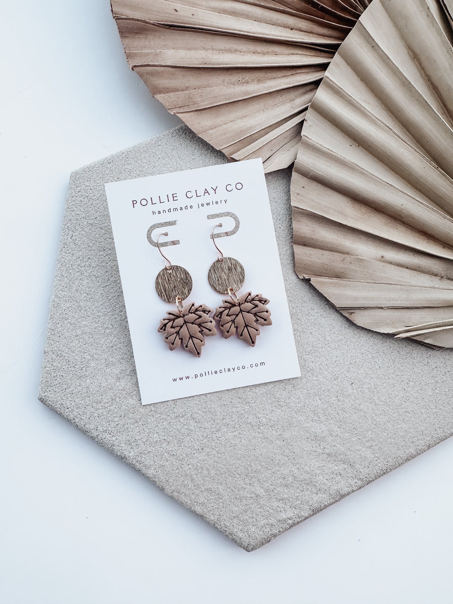 Gilded Maple Earrings