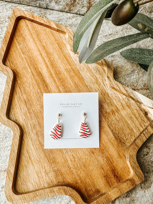 Christmas Tree Cake Dangles