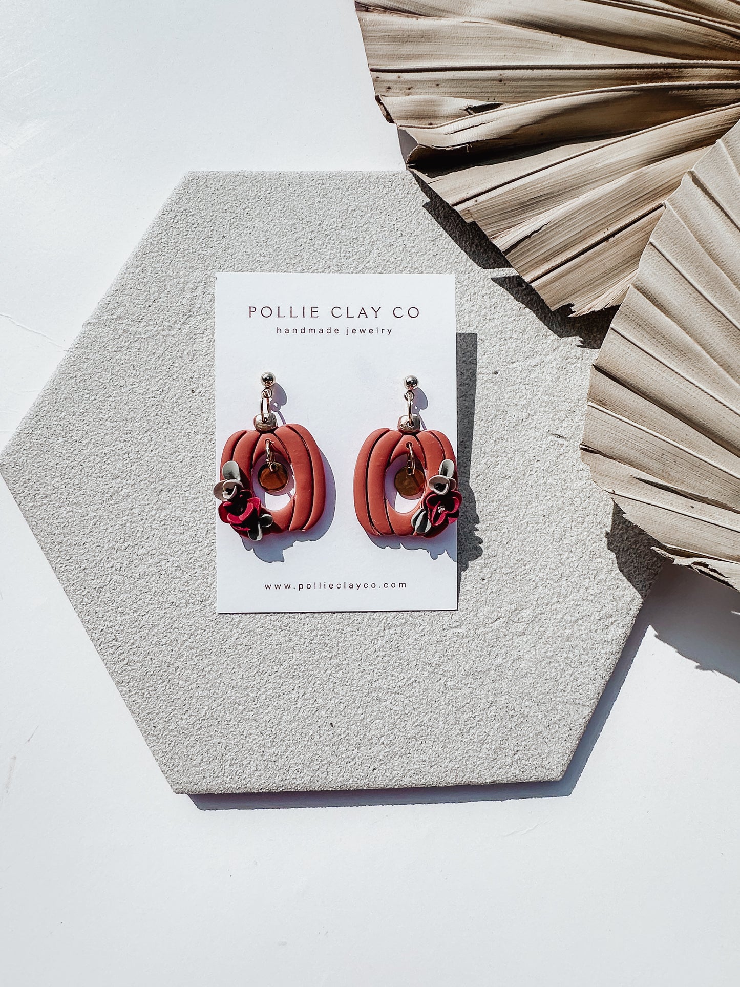 The Pumpkin Garden Earrings