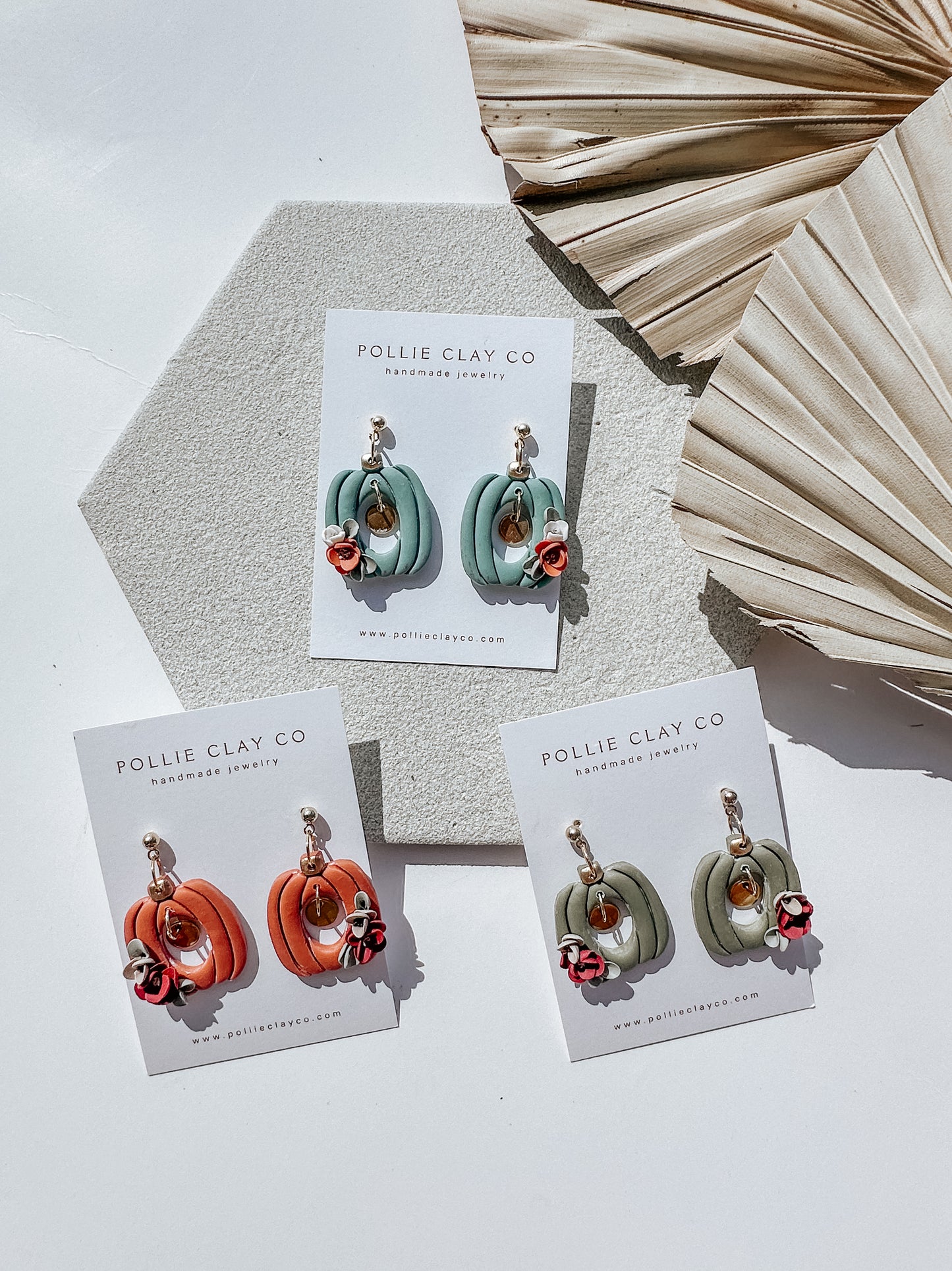 The Pumpkin Garden Earrings