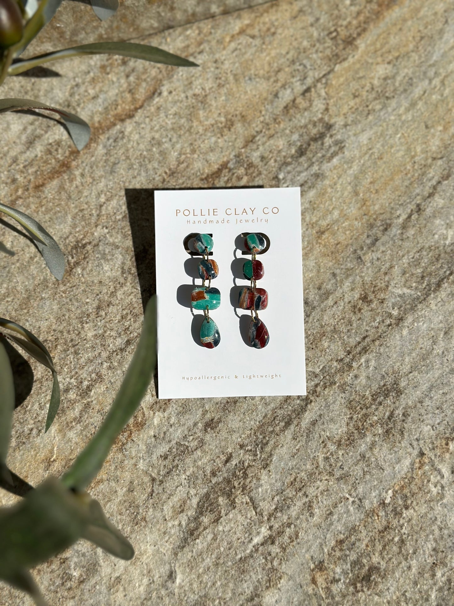 The Riverstone Earrings- Multiple Colors