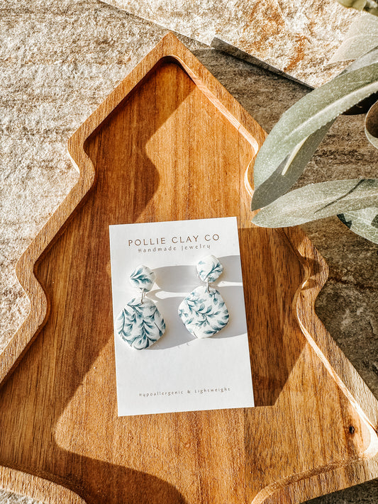 Small Floral Dangles