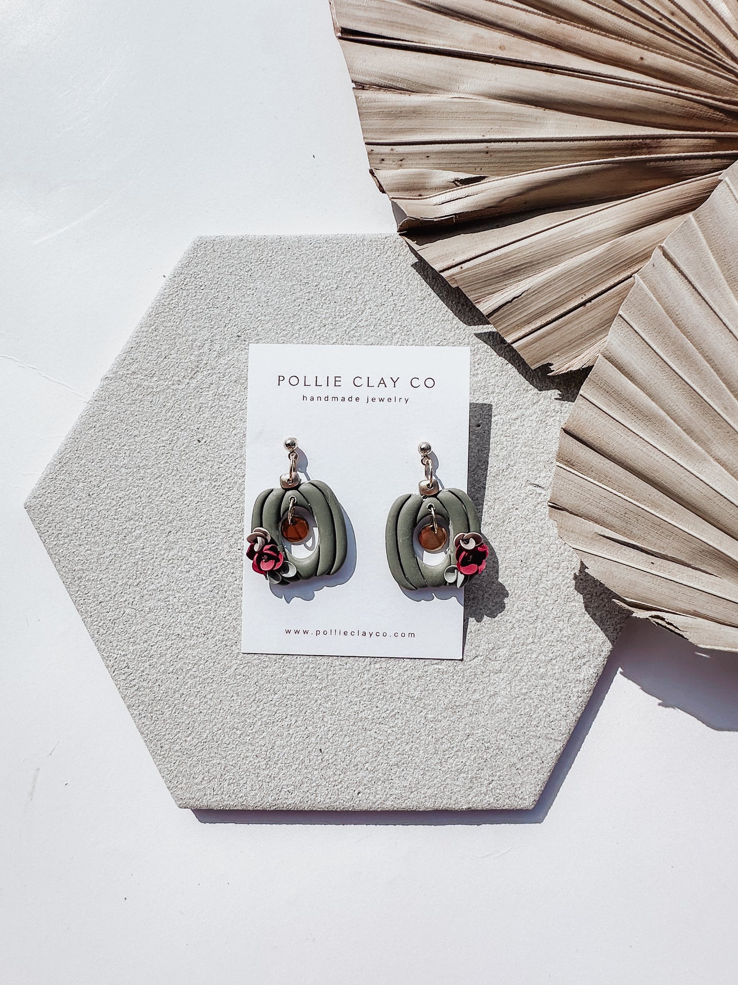 The Pumpkin Garden Earrings