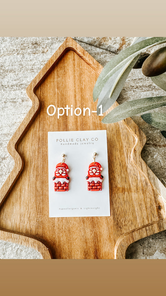 Santa Chimney Dangles