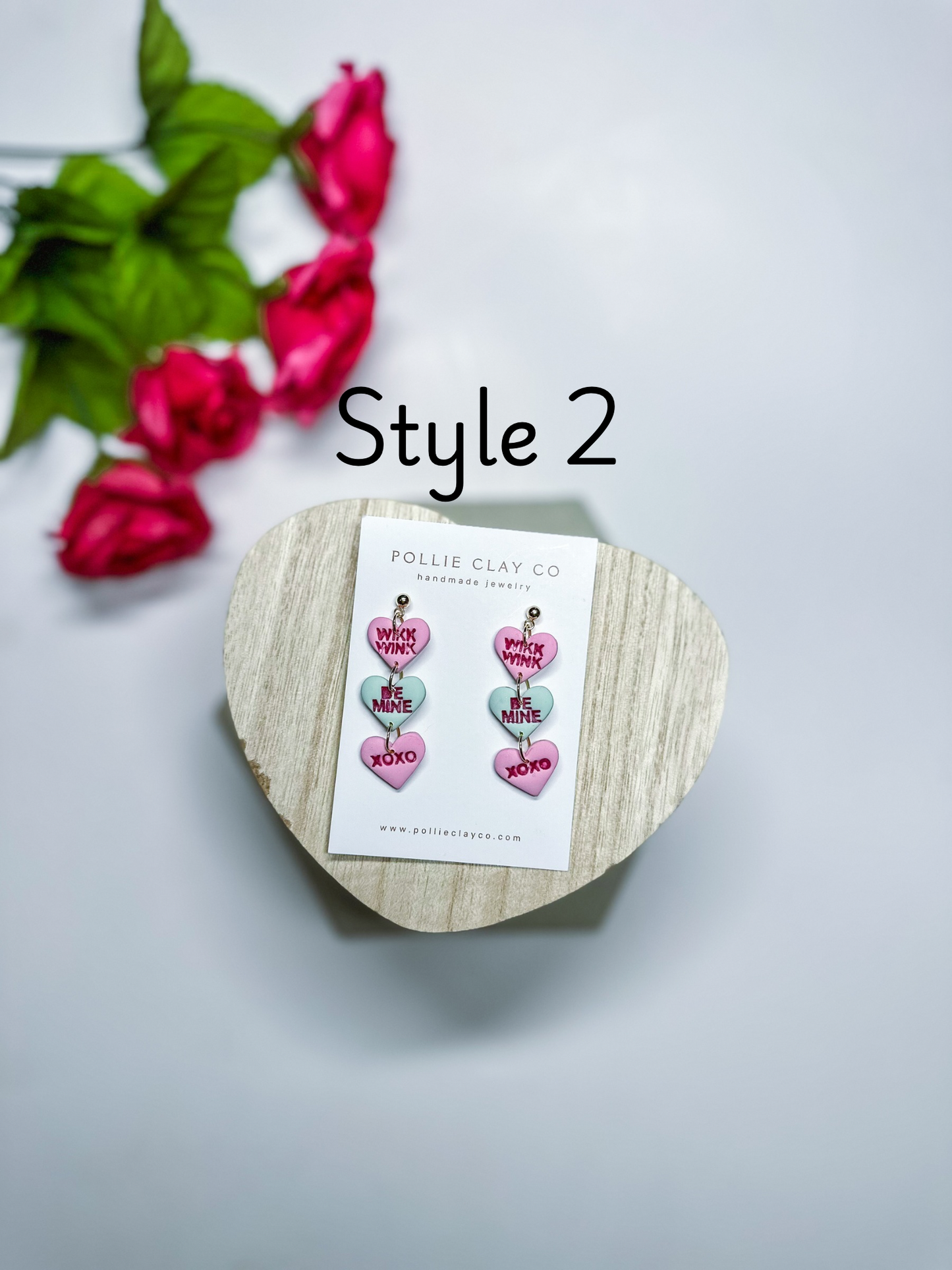 Conversation Heart Dangles- Multiple Styles